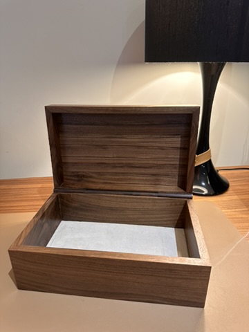 A wooden object