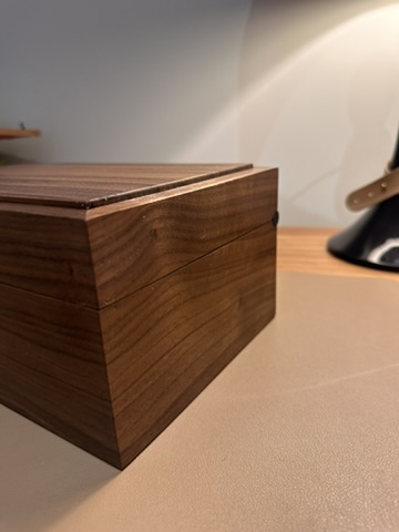 A finished surface