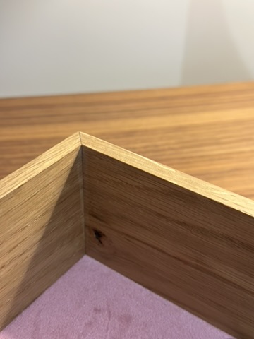 A wooden vessel